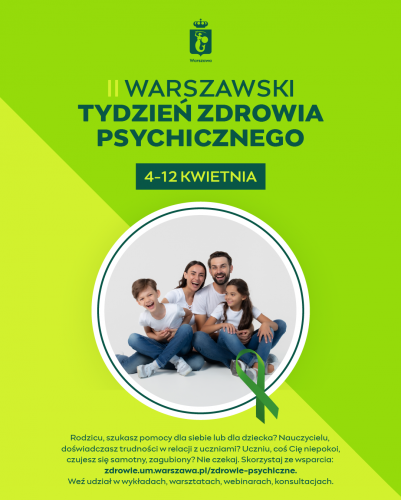 II Warszawski Tydzień Zdrowia Psychicznego