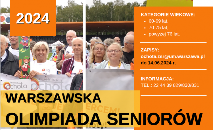 Warszawska Olimpiada Seniorów 2024