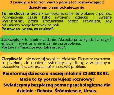 Zgłoś się po pomoc, jeśli jesteś rodzicem dziecka samookaleczającego się