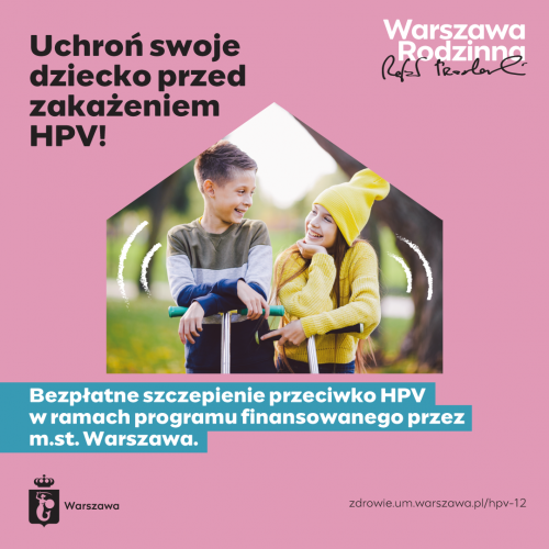 Miejski program szczepień przeciw HPV