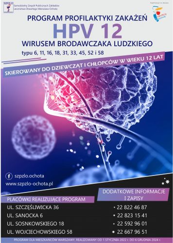 Profilaktyka zakażeń wirusem HPV - szczepienia