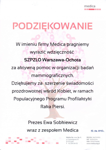 Akcje Profilaktycznych Badań Mammograficznych