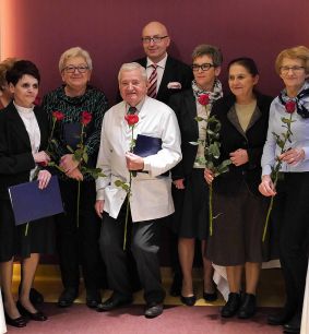 Nadanie odznak honorowych ,,Za zasługi dla Ochrony Zdrowia''