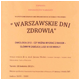 Warszawskie Dni Zdrowia – Jak zapobiegać chorobom serca i naczyń?