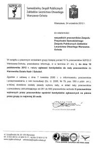 Kandydatury do Rady Pracowników