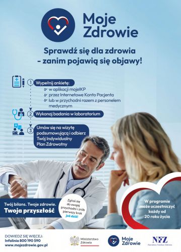 Program badań profilaktycznych "Moje Zdrowie"