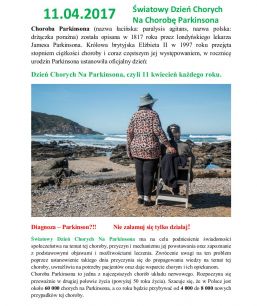 Informacje dla chorych na Parkinsona