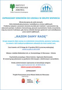 RAZEM DAMY RADĘ