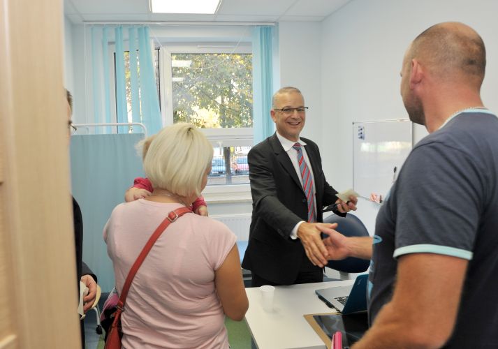 Wizyta prof. Paley'a w Centrum Medycznym Raszyn